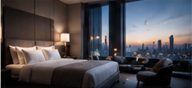 Premium hotel room with city view